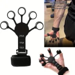 5 Finger Trainer Silicone Wrist Grip Strengthener Hand Strength Recovery for Fingers Therapy & (New)