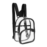 Small Clear Backpack Transparent PVC Backpack Summer Waterproof Beach Cell Phone bag for (New)