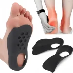 Orthotic Insoles For Flat Feet O Shaped Legs And Plantar Fasciitis   Unisex Arch (New)