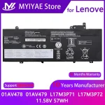L17L3P71 L17M3P71 57Wh Battery Compatible with Lenovo ThinkPad T480S Series Notebook 01AV478 (New)