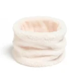 Cashmere Warm Collor Ring Winter Scarf Solid Plush Thick Outdoor Sports Men Women (New)
