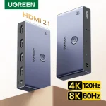 UGREEN HDMI 2.1 Switcher 8K 60Hz 4K120Hz HDMI compatible Switch 3 in 1 Out (New)
