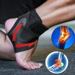 Adjustable Compression Ankle Support Men & Women Running Hiking Basketball Ankle Brace Sports (New)