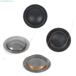 1 Pair 20/25mm Tweeter Coil Silk Membrane Treble Speakers Repair (New)