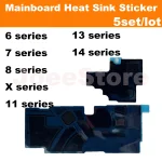 5set Mainboard Heat Sink Sticker For IPhone 14 13 12 11 Pro Max (New)