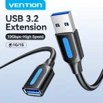 Vention 10Gbps USB Extension Cable USB 3 3.2 Data Cord (New)