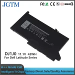 DJ1J0 11.4V 42WH 3-Cell Battery Dell Latitude 12 7280 K8X0T KHY0C (New)