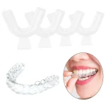 Silicone Mouth Guard Teeth Protector Night Guard Mouth Tray for Bruxism Grinding Non snoring (New)