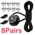 37107 Pairs No Tie Shoe Locks Rotating Buckles for Sports Shoes Unisex Quick Adjust (New)