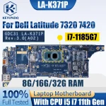 Dell Latitude 7320 7420 Notebook Mainboard GDC31 LA-K371P 0YWWPP (New)