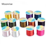 100M roll Copper Wire 0.3 0.4 0.5mm Beading Cord DIY For Jewelry Making Accessories (New)