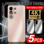 1-5Set HD Clear&Matte TPU Hydrogel Back Film Samsung (New)
