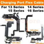 Charging Port Flex Cable for iPhone 16 15 14 13 Pro Max Mini (New)