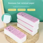 20 50 100 Professional Hair Removal Waxing Strips Non woven Fabric Waxing Papers Depilatory Tool For (New)