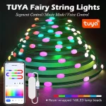 TUYA LED String 200 Led 20M Christmas Tree Fairy String Party Light Copper (New)