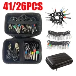 41 26 Car Terminal Removal Kit Box Wire Plug Connector Extractor Puller Release Pin (New)