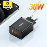 Baseus 30W USB Charger QC PD3.0 Type C PD Fast Charging Quick Phone (New)