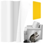 45x500cm Anti Cat Scratch Furniture Protector Self Adhesive Peelable Cat Training Protectors PVC Transparent (New)