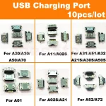 10 Micro Charging Port For Samsung A52 A72 A51 A32 A20 A50 A70 (New)