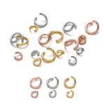 200 100 Single Loops Jump Rings Stainless Steel Open Circle Rings Connectors for DIY (New)