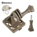 BOOIU Helmet Base Adapter Holder ABS For FAST MICH NVG Helmet GOpro Action Camera Mount (New)
