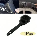 Car Tire Rim Brush Wheel Hub Cleaning Brushes Car Wheels Detailing Cleaning Accessories (New)
