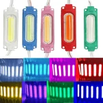 Wholesale 10 lot 12V Multicolour Led Modules COB Light Backlight Shop Banner Waterproof IP65 (New)