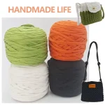 280g Soft Crochet Yarn T Shirt Yarn for Do It Yourself Crochet Crafts Suitable for Bags (New)