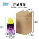 LUBAN 150ml Glass Alcohol Bottle with Push-Type Water Outlet Triple (New)