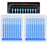 10 BOX Disposable Dental Applicator Brush Sticks Adhesive Tip for Tooth Crown Porcelain Veneer (New)