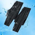 Running Pants Zipper Quick Dry Summer Fishing Outdoor Jogging Sweatpants Men Fitness Trousers (New)