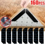 Double Sided Anti Slip Rug Grippers Reusable Carpet Anti Curling Carpet Patch Sticker (New)