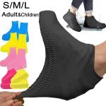 Waterproof Shoe Covers Silicone Anti Slip Rain Boots Unisex Sneakers Protector for Outdoor Rainy (New)