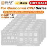 AMAOE Qualcomm Universal Multi-Function BGA Reballing Stencil U-QSD/U-QSU/Comprehensive Net (New)