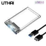 3.0 2.0 HDD Enclosure 2.5inch SATA SSD Hard Drive Case with 5Gbps Transfer Speed (New)