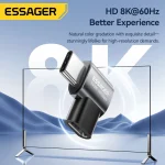 Essager USB4.0 40Gbps OTG Type C 90 Degree Adapter 240W (New)