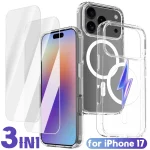 3in1 IPhone 17 Pro Max 17 Air Magnetic Case&Film (New)