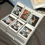 3 Inch Large Capacity 240 Card Album  Photo Organizer with 3 Grid Design Collectible Cards (New)