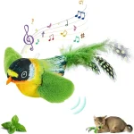 1 3 The pet cat toy emulates the sound bird to amuse the cat (New)