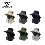 Summer Sun Hats UV Protection Outdoor Hunting Fishing Cap For Men Women Hiking (New)