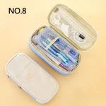 Creative Pencil Case Large Capacity Double Layers C Certification Safe Material School Case (New)