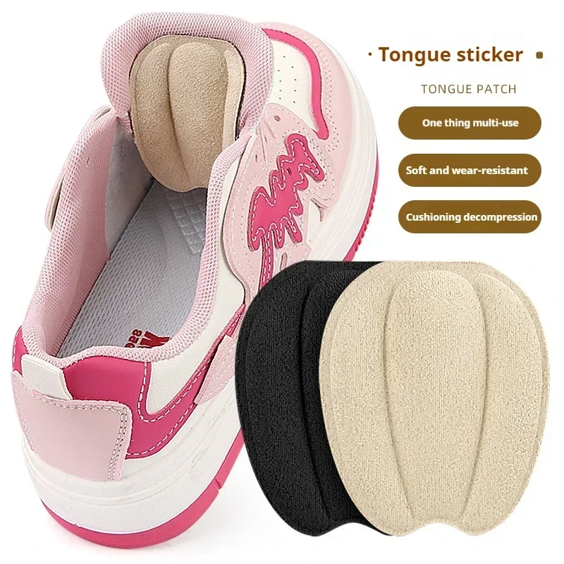 S91a17d3ee39242f693f5cb70f6986170b Adjustable Non Slip Backs Tongue Sticker Insoles Shoe Pads Heel Protectors Adhesive Foot Care (New) - Image 1