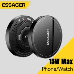 Essager 15W Magnetic Wireless Charger Fast Charging Stand Phone Charger (New)