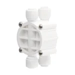 4 Way RO Auto Shut Off Valve Switch 1 4" Water Purifier Reverse Osmosis Straight (New)