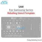 IC BGA Stencil For CPU Amaoe BGA Reballing Stencil For Samsung All Galaxy series A full range Exynos Snapdragon CPU Power Charger RF IC Tin Net Repair (New)
