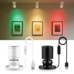 Rotatable Small Spot Light 1W Mini LED Spotlight 5V USB Surface Mounted Downlight (New)