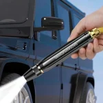 High pressure Water Gun Black Pagoda Alloy Nozzle Plastic Body Direct Spray Car Wash (New)
