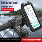 Waterproof Motorcycle Bicycle Phone Holder 360Â° Rotating Adjustable GPS Stand For iPhone Xiaomi (New)