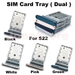 2 SIM Card Slot Tray For Samsung Galaxy S22 S22Plus S22Ultra Dual Sim (New)