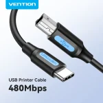 Vention USB C to USB Printer Cable MacBook Pro (New)